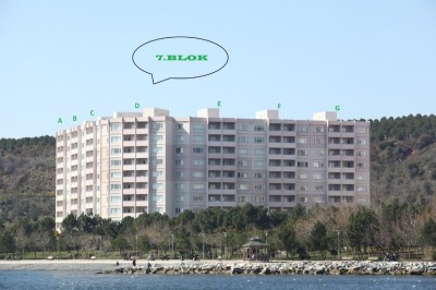 7.BLOK  -  7.KAT  - F  KAPISI  -  17  NOLU DAİRE  SATILIK  11 OCAK  -  25 OCAK